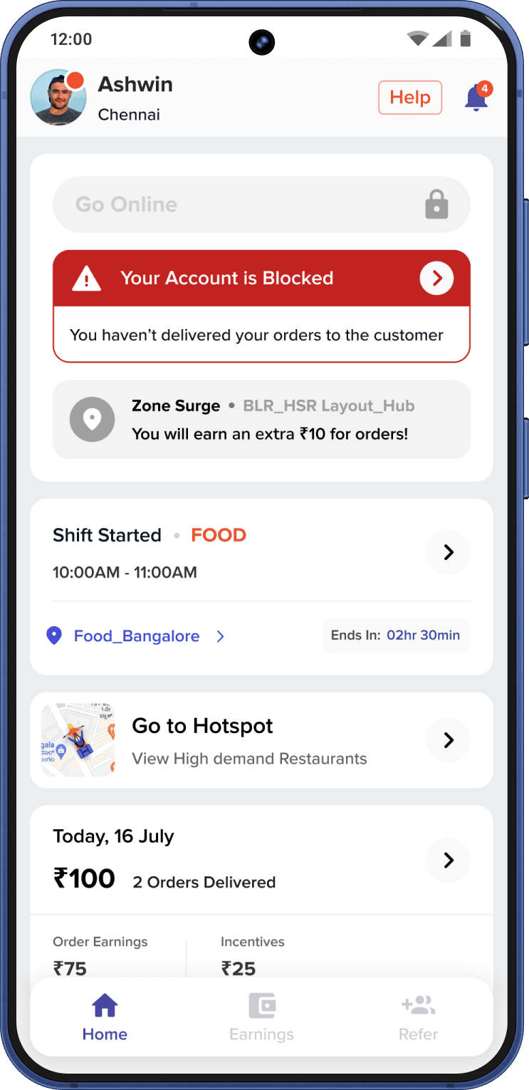 blocked-account widget